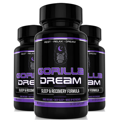 3 bottles of Gorilla Dream