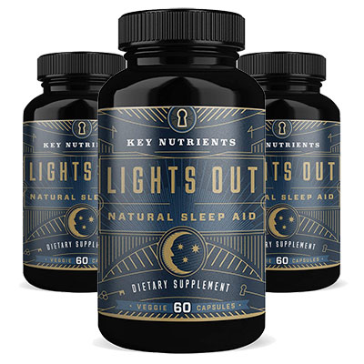 3 Bottles of Key Nutrients Lights Out
