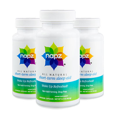 3 Bottles of Napz Sleep Aid