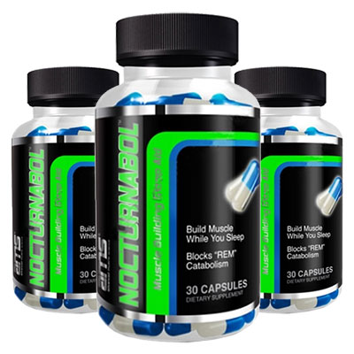 3 bottles of Advanced Muscle Science Nocturnabol